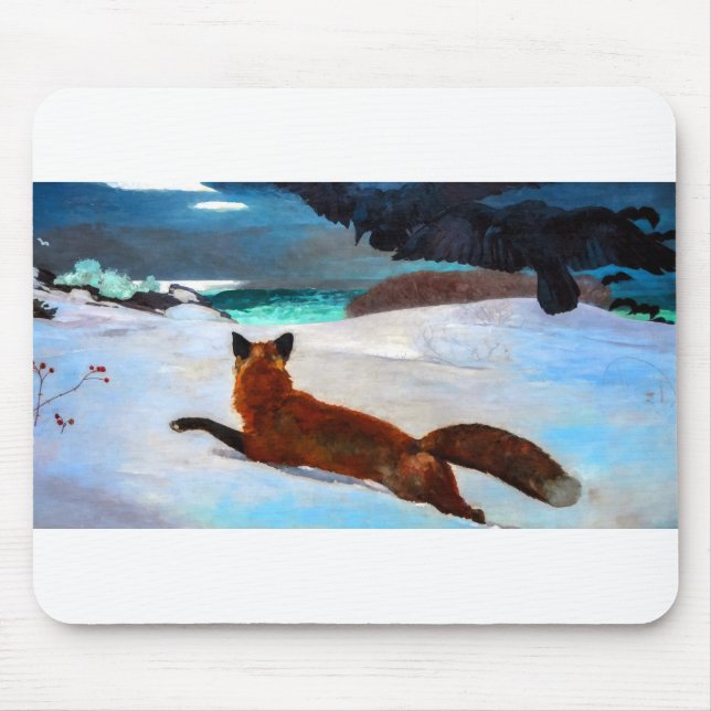 Winslow Homer Fox Hunt Musmatta (Framsidan)