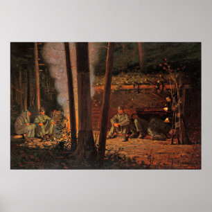 Winslow Homer - Front of Yorktown Poster