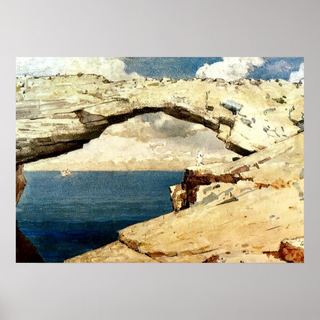 Winslow Homer - Glass Windows Poster (Framsidan)