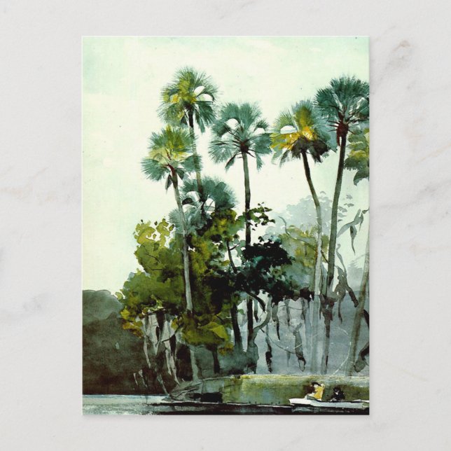 Winslow Homer - Homosassa River Vykort (Framsida)