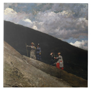 Winslow Homer - i bergen Kakelplatta