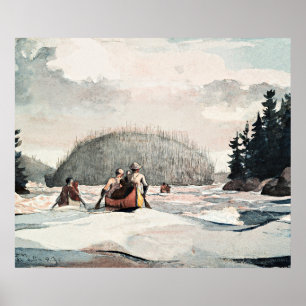 Winslow Homer, Ile Malin Poster