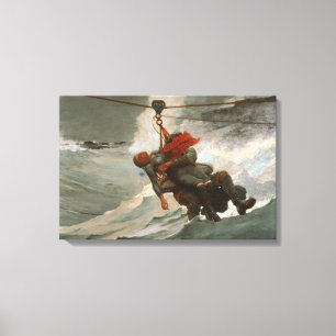 Winslow Homer - livet fodrar Canvastryck