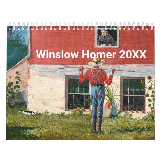 Winslow Homer Nature Classic Kalender (Omslag)