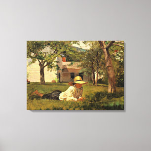 Winslow Homer - Nooning Canvastryck