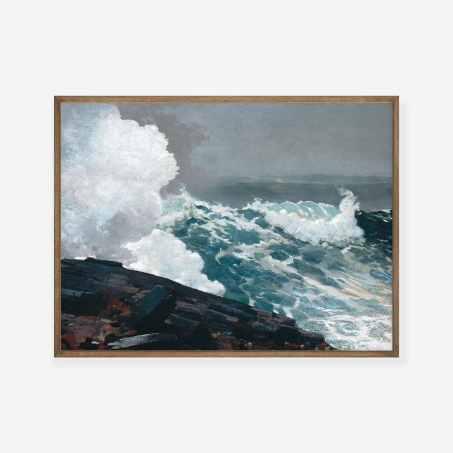 Winslow Homer Northeaster Poster (Skapare uppladdad)