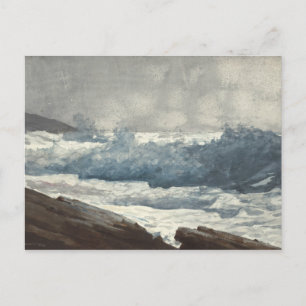Winslow Homer - Prout's Nacke, Breakers Vykort