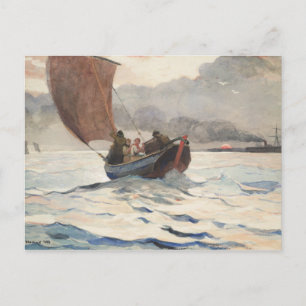 Winslow Homer - Returing FishingBoats Vykort