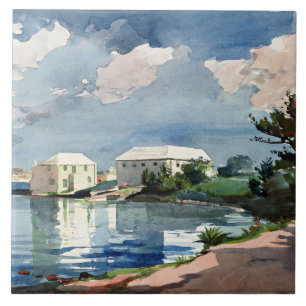 Winslow Homer, Salt Kettle, Bermuda Kakelplatta