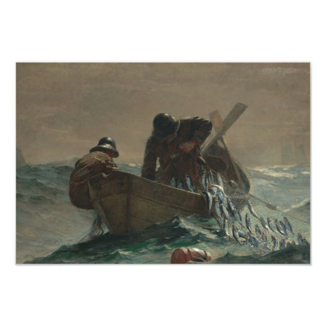 Winslow Homer - Sill Net Fototryck (Framsidan)