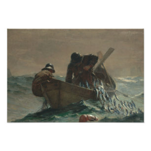 Winslow Homer - sillen förtjänar Fototryck