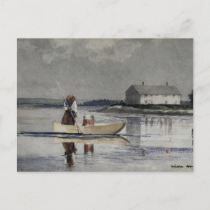 Winslow Homer - Spreading Eels Vykort