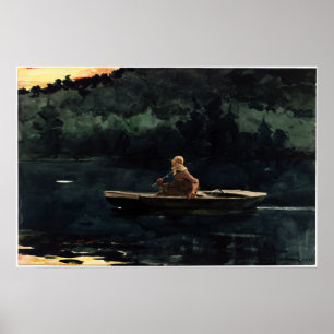 Winslow Homer Stiga upp Poster