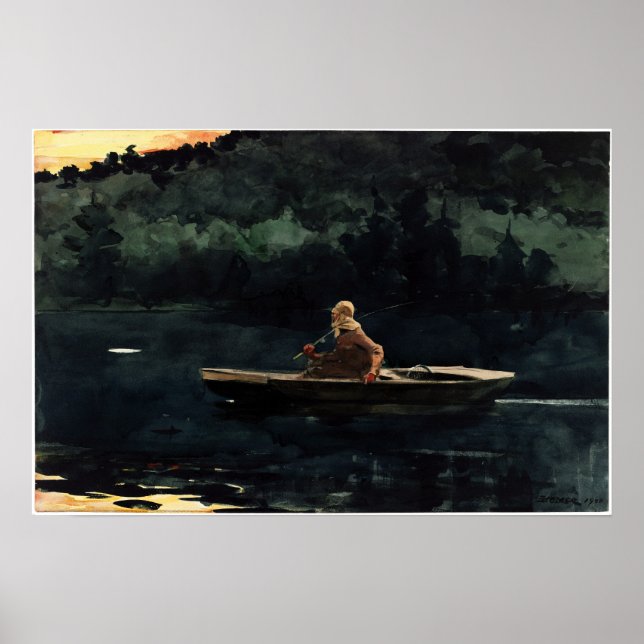 Winslow Homer Stiga upp Poster (Framsidan)