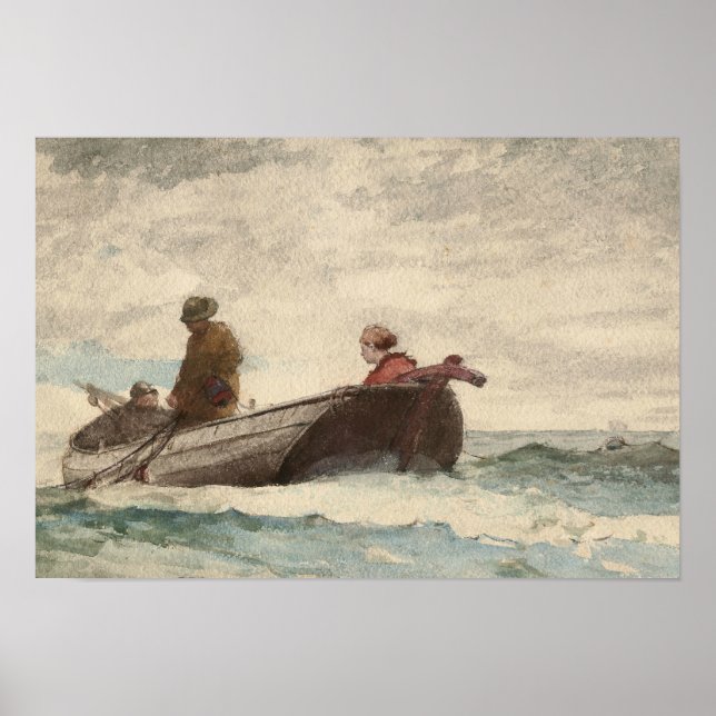 Winslow Homer - Tynemouth Priory, England Poster (Framsidan)