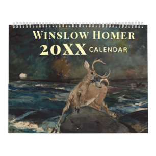 Winslow Homer Vintage 2021 Kalender