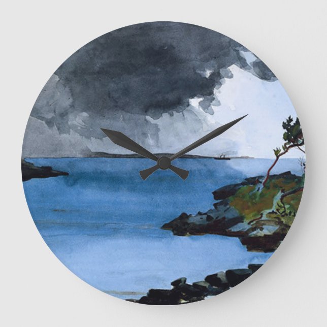 Winslow Homers "The Coming Storm" Stor Klocka (Framsida)