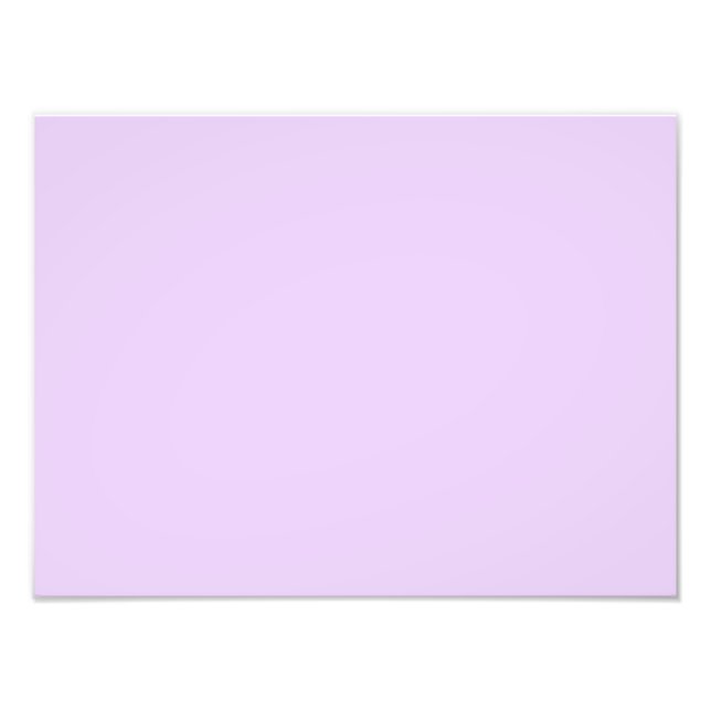 Winsome Orchid Violet Pastel Lila 2015 Färg Fototryck (Framsidan)