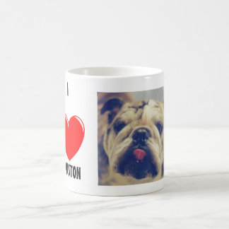 Winston bulldoggmuggen kaffemugg