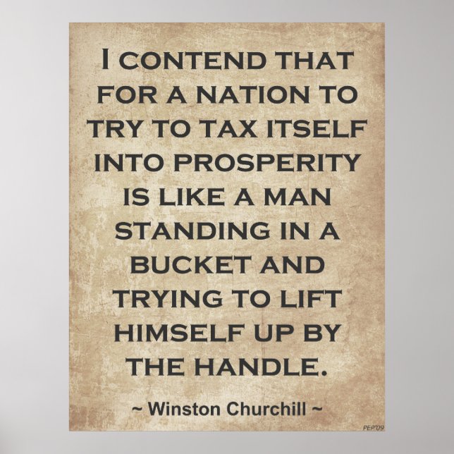 Winston Churchill #1 Poster (Framsidan)