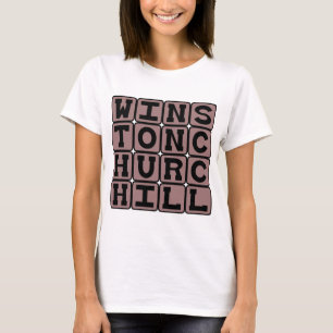 Winston Churchill, brittisk politiker T Shirt