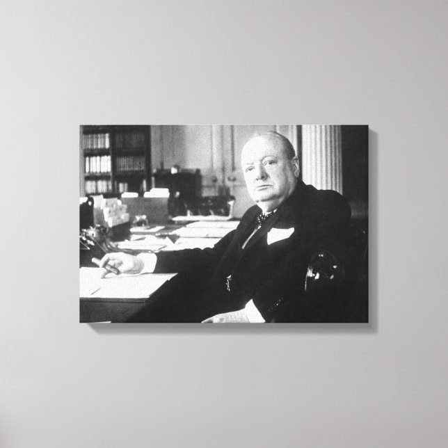 Winston Churchill Canvas (Framsida)