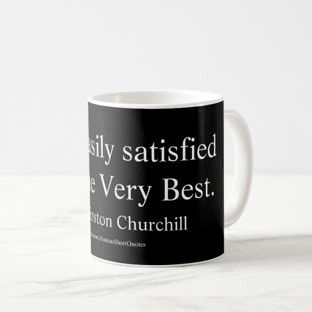 Winston Churchill-citat; Det Allra Bästa Kaffemugg (Framsida höger)