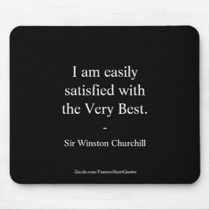Winston Churchill-citat; Det Allra Bästa Musmatta