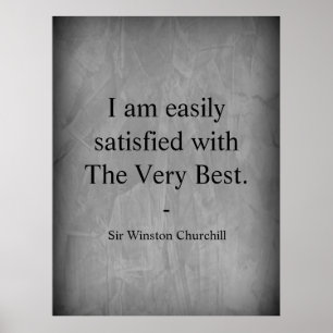 Winston Churchill-citat; Det Allra Bästa Poster
