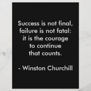 Winston Churchill Citat; Framgång