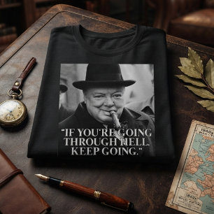 Winston Churchill-citat T Shirt