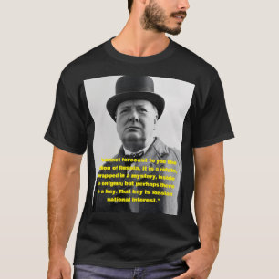Winston Churchill-citat T Shirt