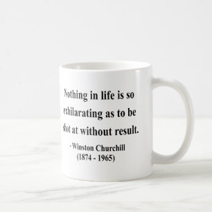 Winston Churchill citationstecken 13a Kaffemugg