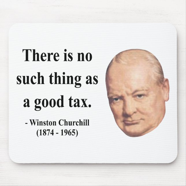 Winston Churchill citationstecken 14b Musmatta (Framsidan)