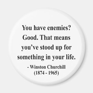Winston Churchill citationstecken 3a Magnet
