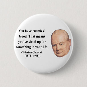 Winston Churchill citationstecken 3b Knapp
