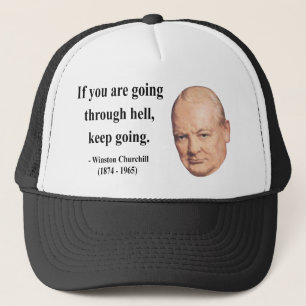 Winston Churchill citationstecken 4b Keps