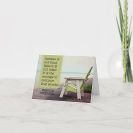 Winston Churchill "Courage" inspirationsoffert Tack Kort