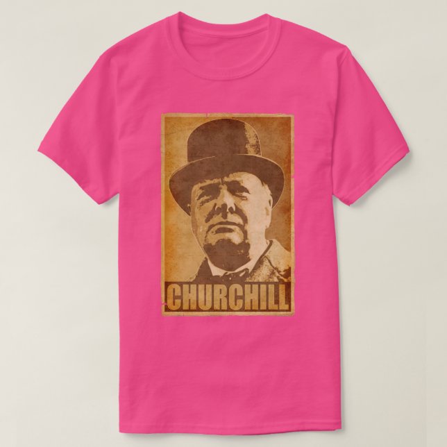 Winston Churchill Hope T Shirt (Design framsida)
