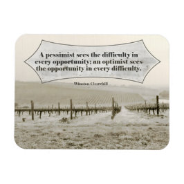 Winston Churchill inspirationsoffertmöjlighet Magnet