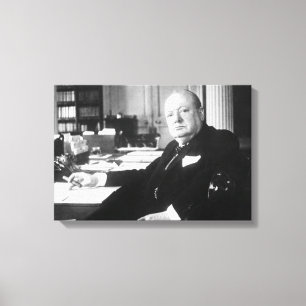 Winston Churchill kanfas Canvastryck