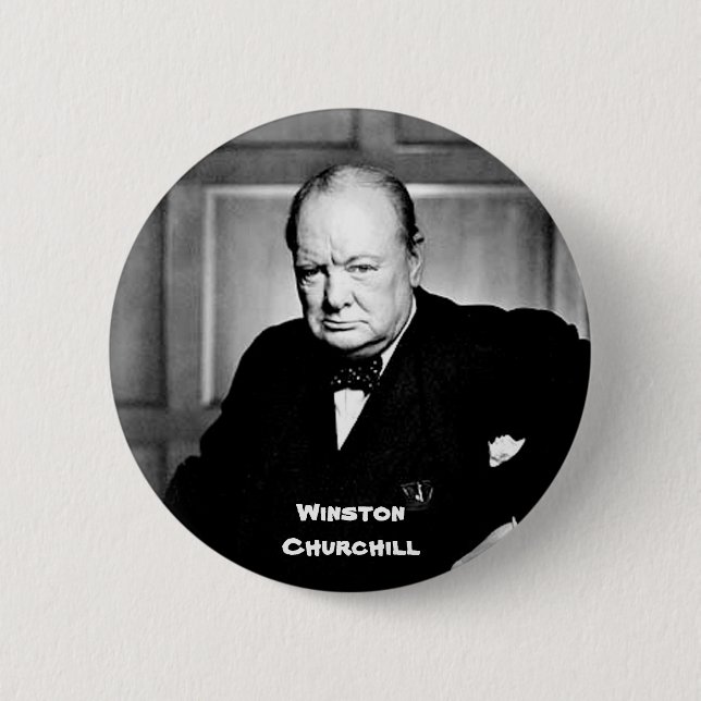Winston Churchill Knapp (Framsida)