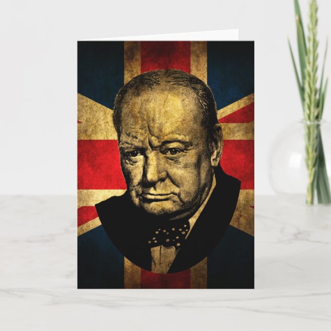 Winston Churchill Kort (Framsida)