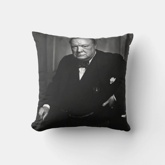 Winston Churchill Kudde (Framsida)