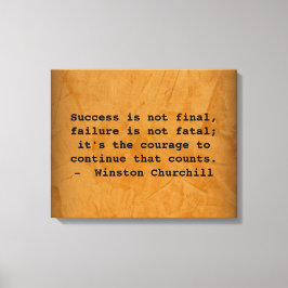 Winston Churchill - lyckad offert Canvastryck