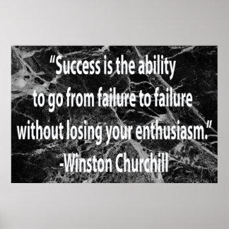 Winston Churchill: Lyckades Poster