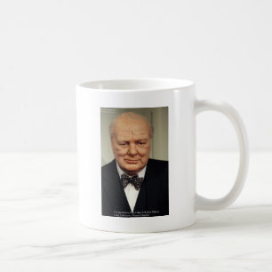 Winston Churchill Misslyckande Visdom Citat Gåvor Kaffemugg