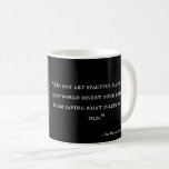 Winston Churchill mugg - citationstecken 19<br><div class="desc">Delen av vårt Winston Churchill spänner. Citationstecken: "Låt inte rymligt planerar för en ny värld avleder dina energier från besparing vad lämnas av det gammalt.", ** Om du skulle något liknande för att ändra formatet, och att placera av texten/avbilda, kan du göra, så, genom att använda ", skräddarsy" alternativ **...</div>
