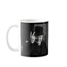 Winston Churchill mugg - citationstecken 25