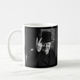 Winston Churchill mugg - citationstecken 25